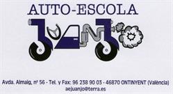 Horario de apertura Autoescuela Juanjo, Ontinyent