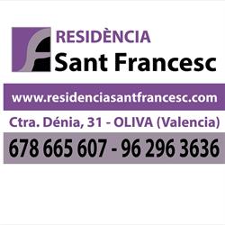Horario de apertura Residencia de La Tercera Edad Sant Francesc, Oliva