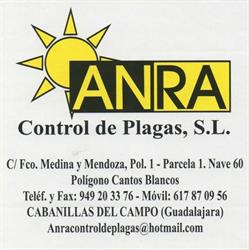 Horario de apertura Anra Control de Plagas, Cabanillas del Campo