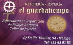 Horario de apertura El Guardatiempo, Málaga