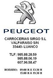 Horario de apertura Carrocerias Sirgo S.l., Luanco