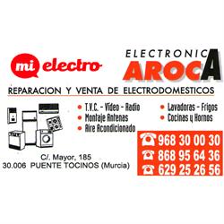 Horario de apertura Electrodomésticos Aroca, Puente Tocinos