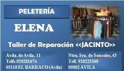 Horario de apertura Peletería Elena, El Barraco