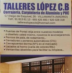 Horario de apertura Talleres Lopez C.B., Villamanta