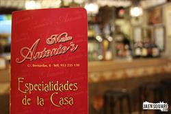 Horario de apertura Meson Antonio's, Jaén
