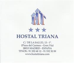 Hostal Triana en Madrid (Centro) - Horario de apertura