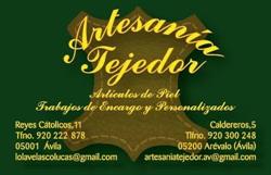 Horario de apertura Artesania Tejedor, Ávila