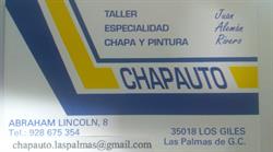 Horario de apertura Chapauto, Las Palmas de Gran Canaria
