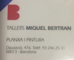 Talleres Miquel Bertrán en Barcelona (Eixample) - Horario de apertura
