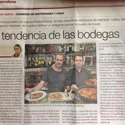 Restaurante Bodega Bartoli en Barcelona (Sants-Montjuïc) - Horario de apertura