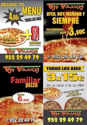Horario de apertura Pizzeria Voy Volando, Málaga