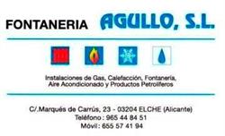 Horario de apertura Fontaneria Agullo S.l., Elche
