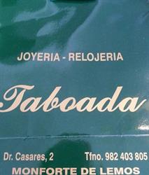 Horario de apertura Joyería Taboada, Monforte De Lemos