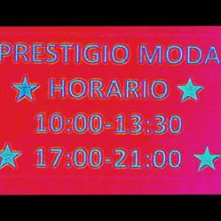 Horario de apertura Prestigio Moda, Vigo