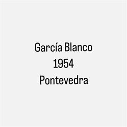 Horario de apertura Garcia Blanco, Pontevedra