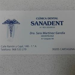 Horario de apertura Clínica Dental Sanadent, Cartagena