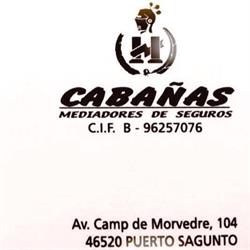 Horario de apertura CABAÑAS, Sagunto