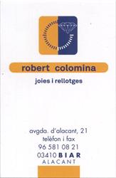 Horario de apertura Robert Colomina, Biar