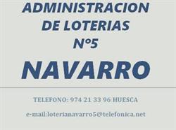 Horario de apertura Administración de Loterías Número 5, Huesca