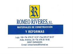 Romeo Riveres S.L. en Zaragoza (Torrero-La Paz) - Horario de apertura
