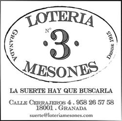 Lotería Mesones en Granada (Centro) - Horario de apertura