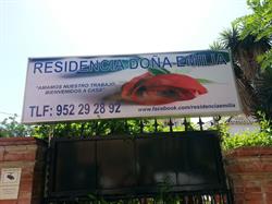 Horario de apertura Residencia Doña Emilia, Málaga