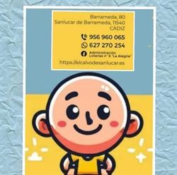 Horario de apertura Administracion de Lotería Nº 6 La Alegria, Sanlúcar de Barrameda