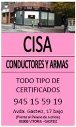 Horario de apertura Cisa-Gasteiz S.L.,