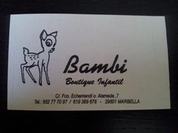 Horario de apertura Bambi, Marbella