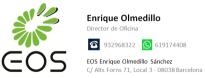 Horario de apertura Seguros Olmedillo, Barcelona