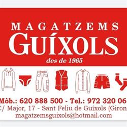 Horario de apertura Magatzems Guíxols, Sant Feliu de Guíxols