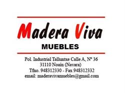 Horario de apertura Madera Viva Muebles, Noáin