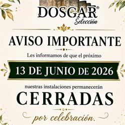 Horario de apertura Dosgar Alimentacion Lugo, 