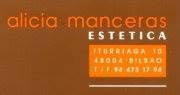 Horario de apertura Centro de Estética Alicia Manceras, Bilbao