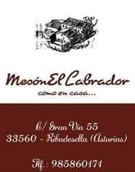 Horario de apertura Meson El Labrador, Ribadesella