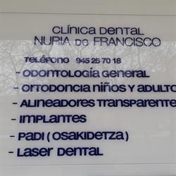 Horario de apertura Clínica Dental Nuria De Francisco, Vitoria-Gasteiz