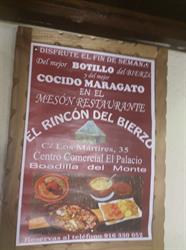 Horario de apertura El Rincón del Bierzo, Boadilla Del Monte