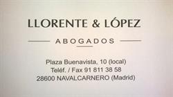 Horario de apertura Abogados Llorente & López, Navalcarnero
