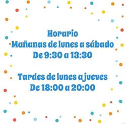 Horario de apertura Papeleria Artis, Piedralaves