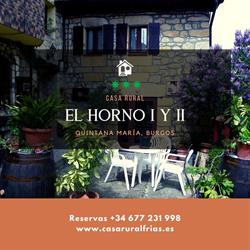 Horario de apertura Casa Rural El Horno I y II, Quintanamaria