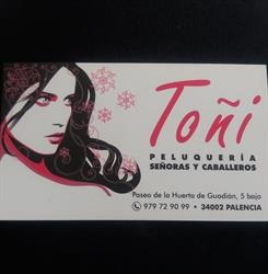Horario de apertura Peluquería Toñi, S.l., Palencia