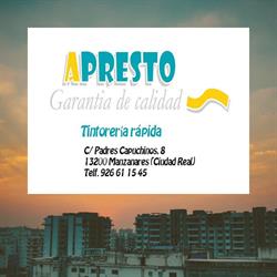 Horario de apertura Tintoreria Apresto, Manzanares