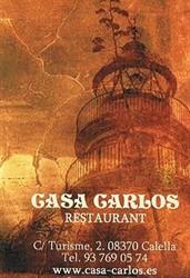 Horario de apertura Casa Carlos, Calella