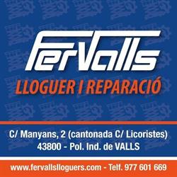Horario de apertura Fervalls Lloguers, Valls