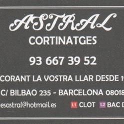 Cortinatges Astral en Barcelona (Sant Martí) - Horario de apertura