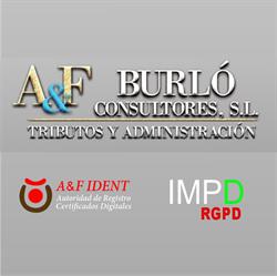 Horario de apertura A & F Burlo Consultores, Elche