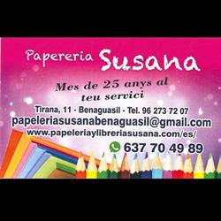 Horario de apertura Papelería Susana, Benaguasil