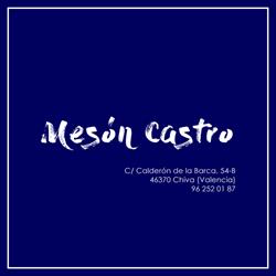 Horario de apertura Bar El Mesón de Castro, Chiva