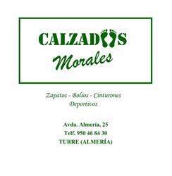 Horario de apertura Calzados Morales, Turre