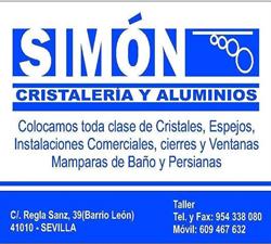 Cristalería y Aluminios Simón en Sevilla (Triana) - Horario de apertura